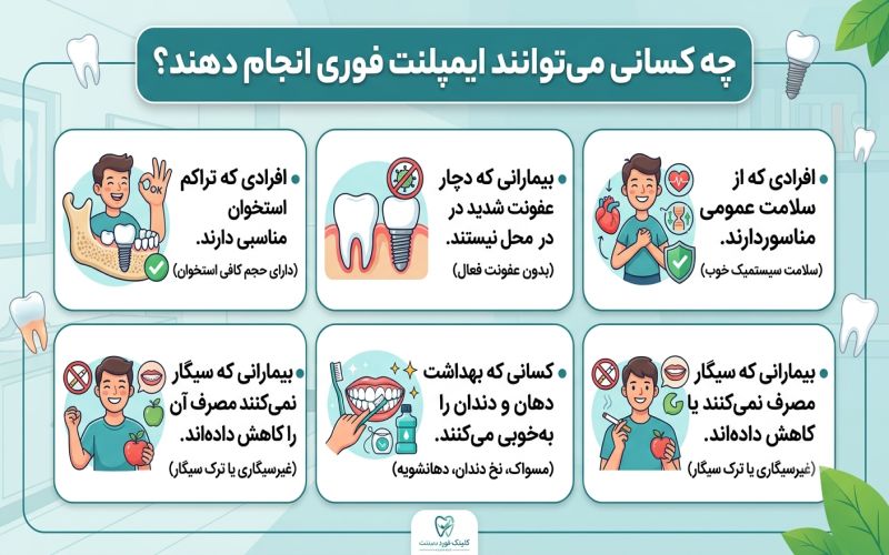ایمپلنت فوری چیست